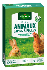 Prairie Animaux Lapins & poules
